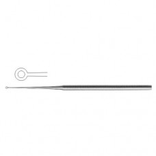 Buck Ear Curette Fig. 1 - Straight - Sharp Stainless Steel, 17 cm - 6 3/4" 